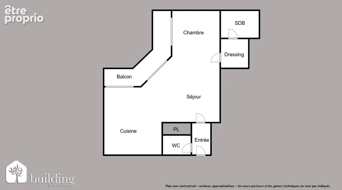 PLanchette Levallois-Perret - Appartement 2 pièces 39,55 m² avec balcon de 4 m² - photo 2