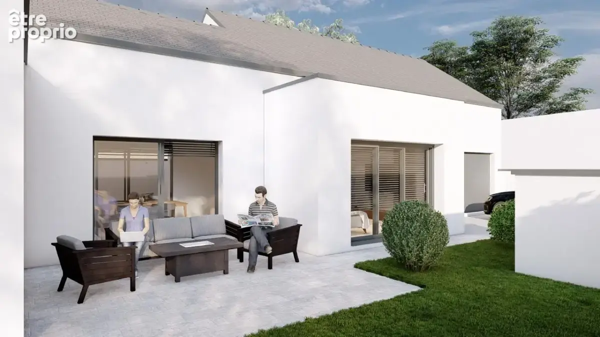 Maison contemporaine plain pied - 114 m² - grand champ centre - photo 3