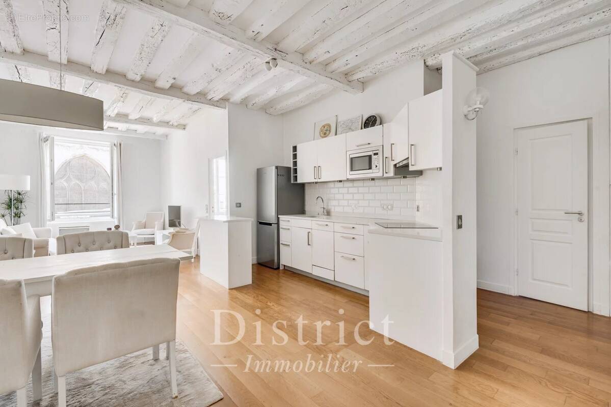 A proximité Notre Dame et de la Seine - 3pièces de 64,26 m² - 2 chambres - photo 2