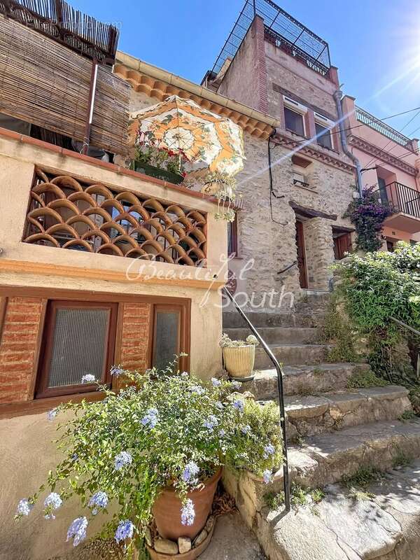 Maison de village, terrasses, garage, st jean pla de corts - photo 21