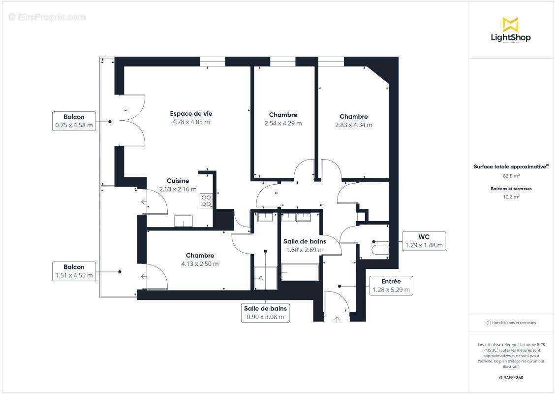 Appartement à ASNIERES-SUR-SEINE