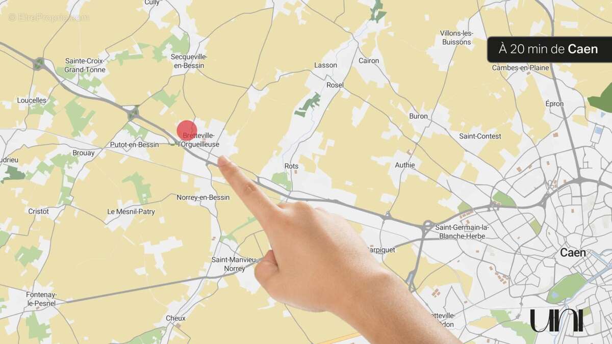 Maison à BRETTEVILLE-L'ORGUEILLEUSE