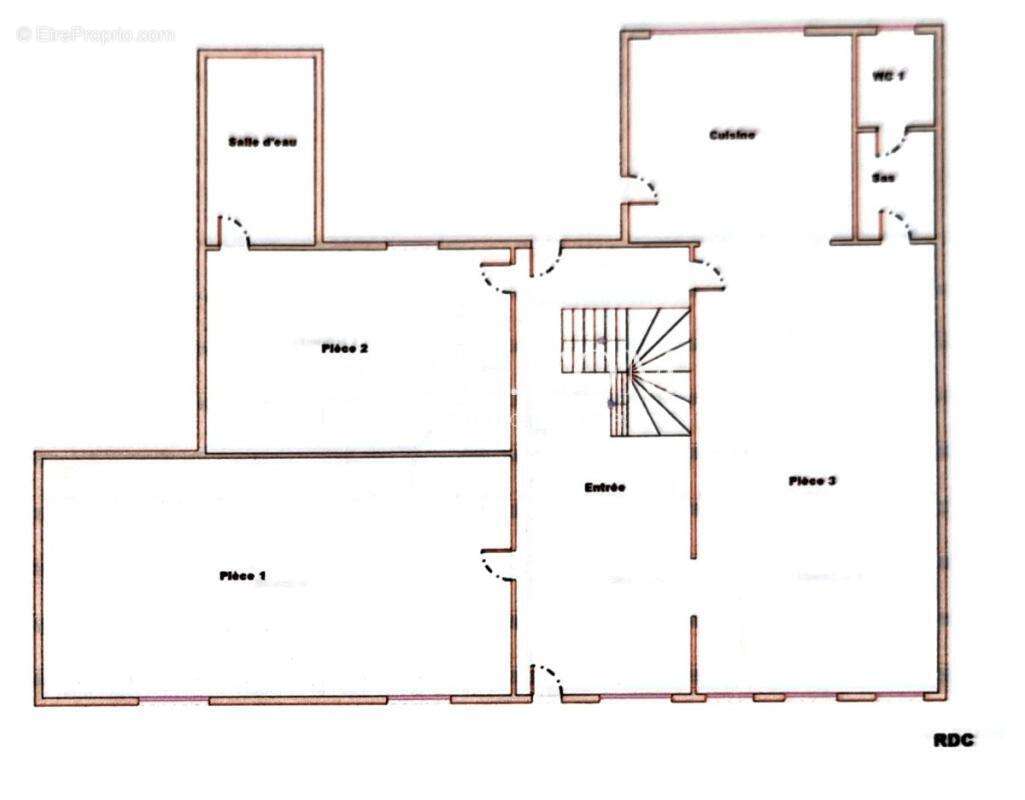 Maison de caractère de 280 m2 à rénover sur un terrain d'env - photo 23