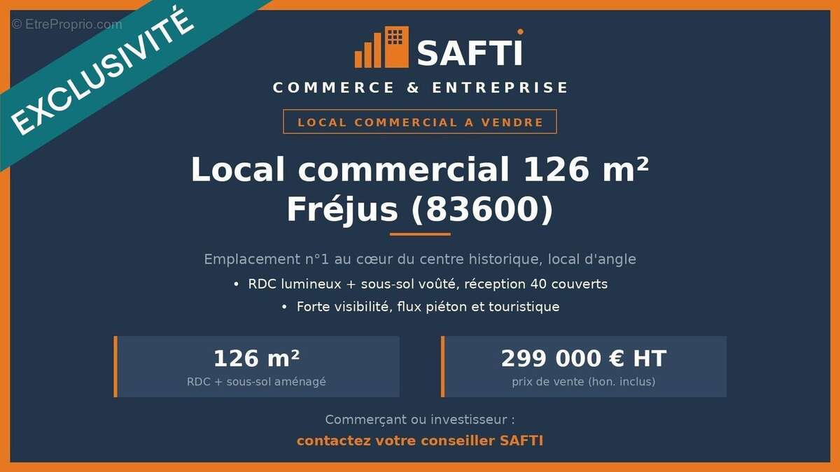 Photo 1 - Commerce à FREJUS