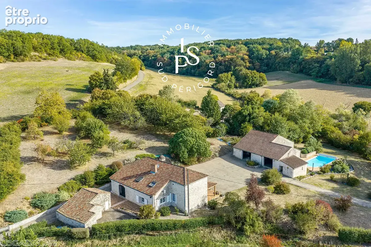 Belle maison en pierre avec piscine et vue sur la campagne  - saint-pierre-de-clairac - photo 3