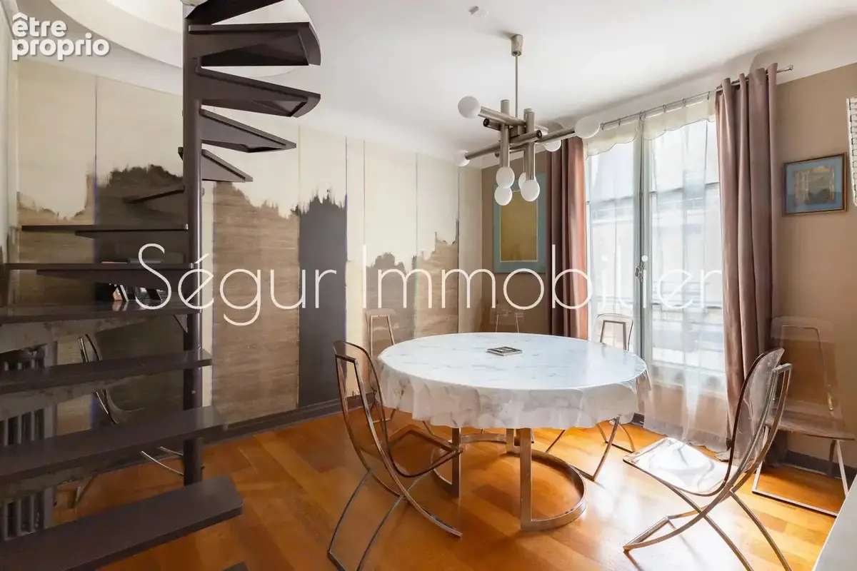 Duplex aux 2 derniers étages avec balcons, Auteuil Sud - photo 7