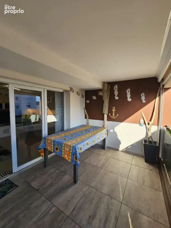 Magnifique appartement T2 proche des plages  Terrasse avec vue sur le Mont Saint-Clair - photo 8