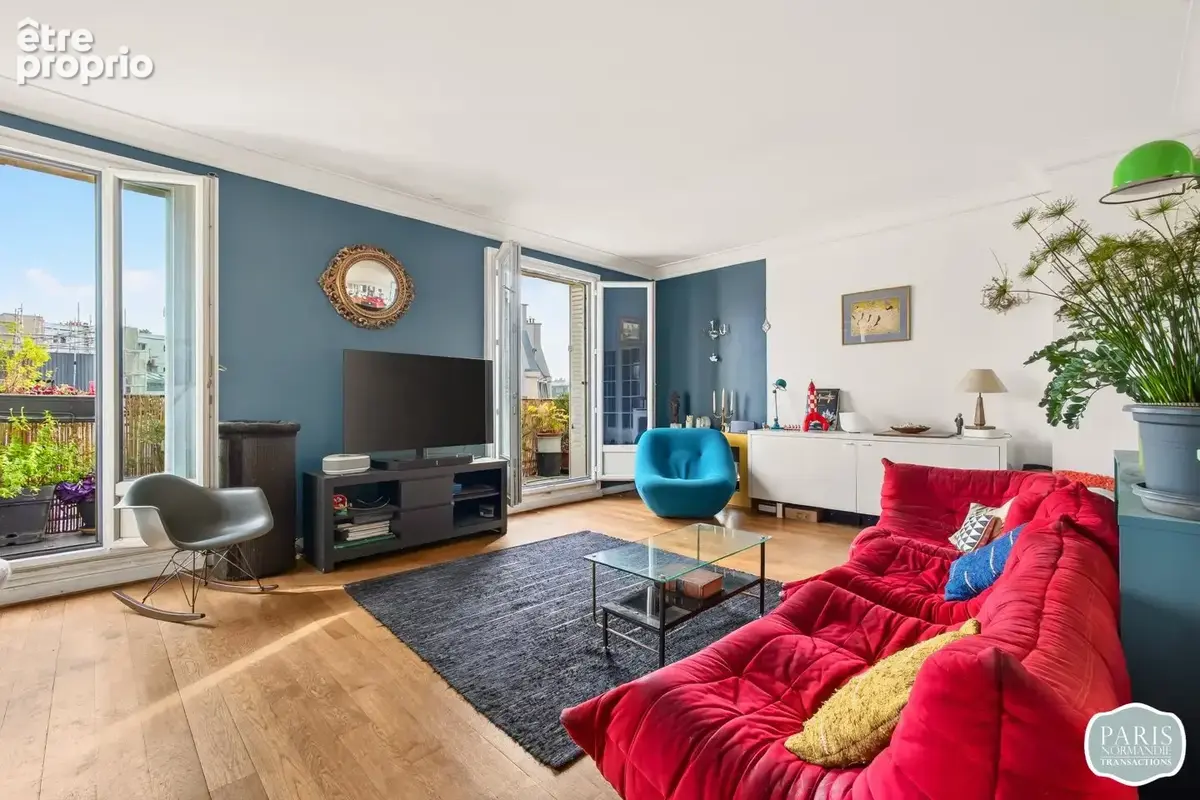 Paris 17 - Avenue de Clichy - Appartement de 110.10m2 Carrez avec balcon - photo 2