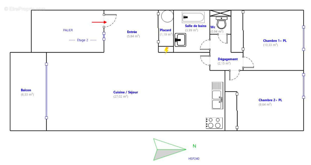 Appartement à MARSEILLE-10E