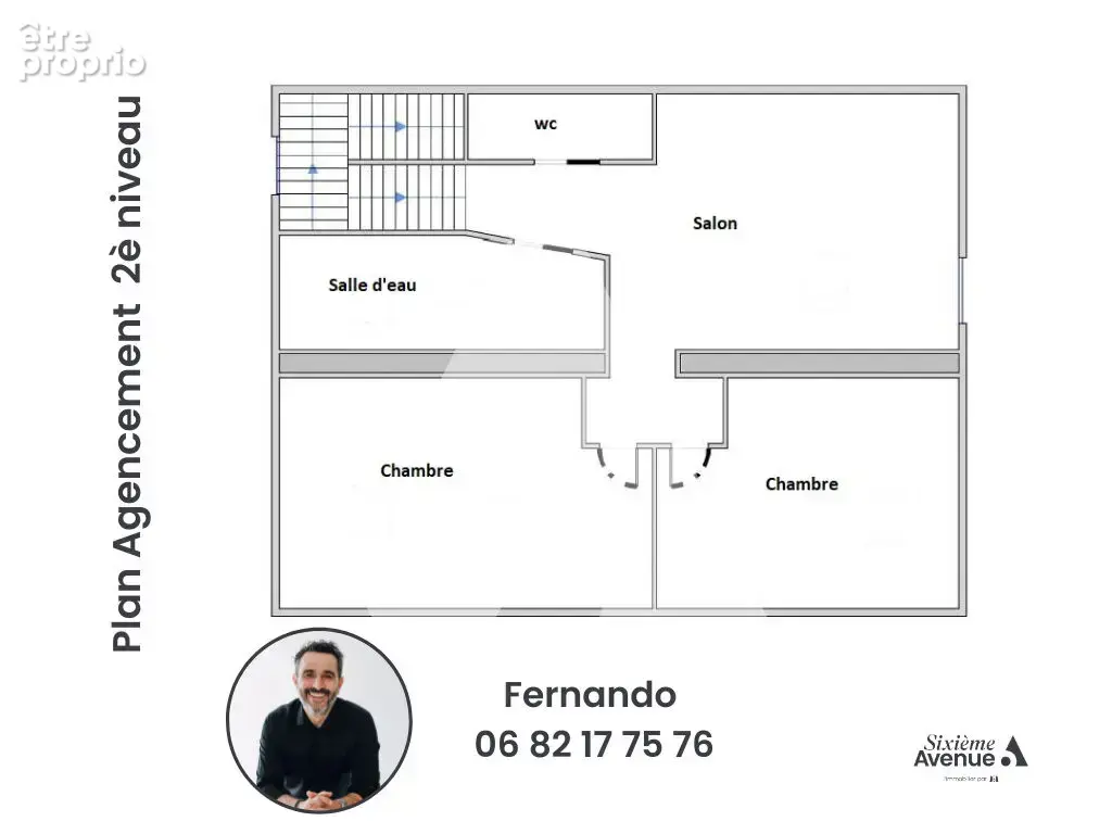 115m² de caractère, en duplex, au centre ville - photo 12