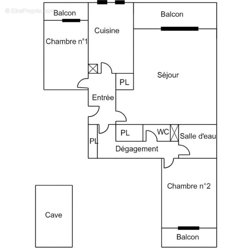 Pla, - Appartement à LA VALETTE-DU-VAR