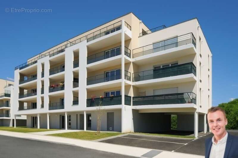 QUIMPER (29) Appartement de type 2 de 45.88 m² habitable - Balcon - 2 places de parking dont une en sous-sol - photo 6
