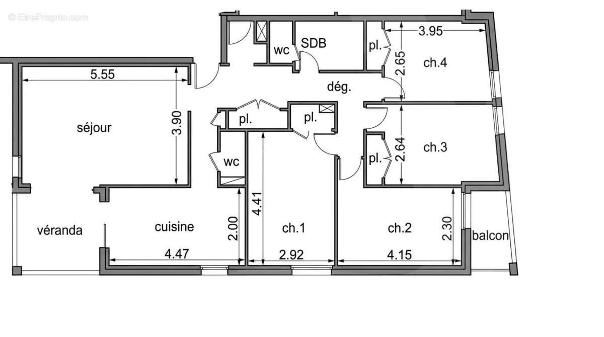 Appartement à SAINT-MAX