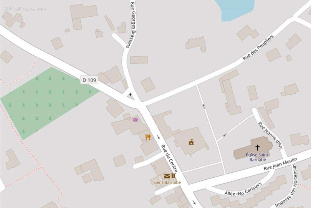 Terrain à SAINT-BARNABE