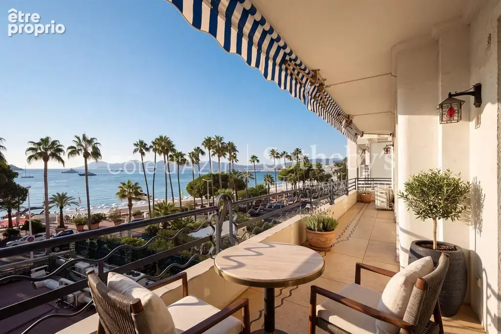Cannes Croisette, un appartement de 176 m² à rénover face à la mer - photo 8