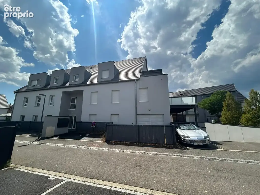 résidence récente KINGERSHEIM F3 rez-de-jardin TERRASSE GARAGE - photo 2