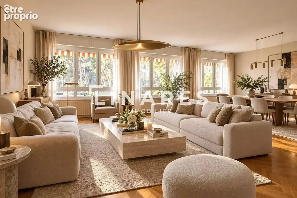 LE CALME D'EDEN - Appartement T5 de 119 m2 - Résidence sécurisée - 13008 Carré d'Or - photo 2