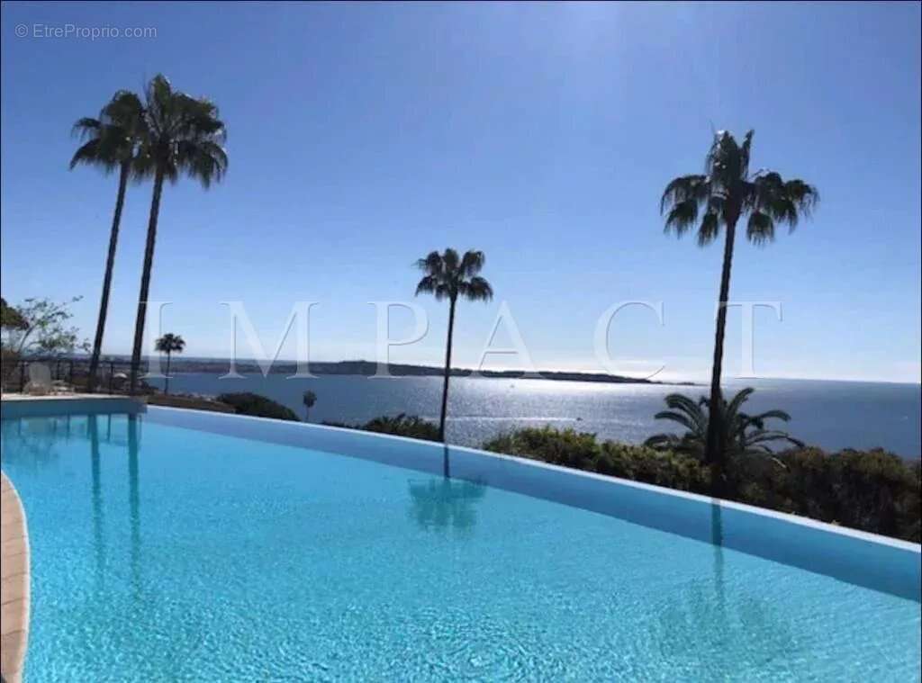 Super Cannes - 3 pièces vue mer - résidence avec piscine, tennis à vendre - photo 12