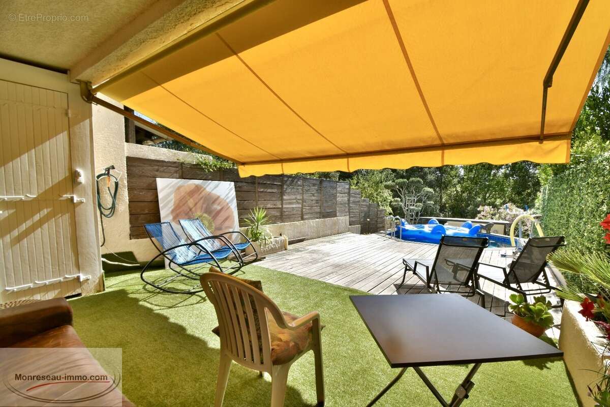 Valbonne ile verte - incroyable duplex 65m2 avec jardin 100m2 piscine - photo 3