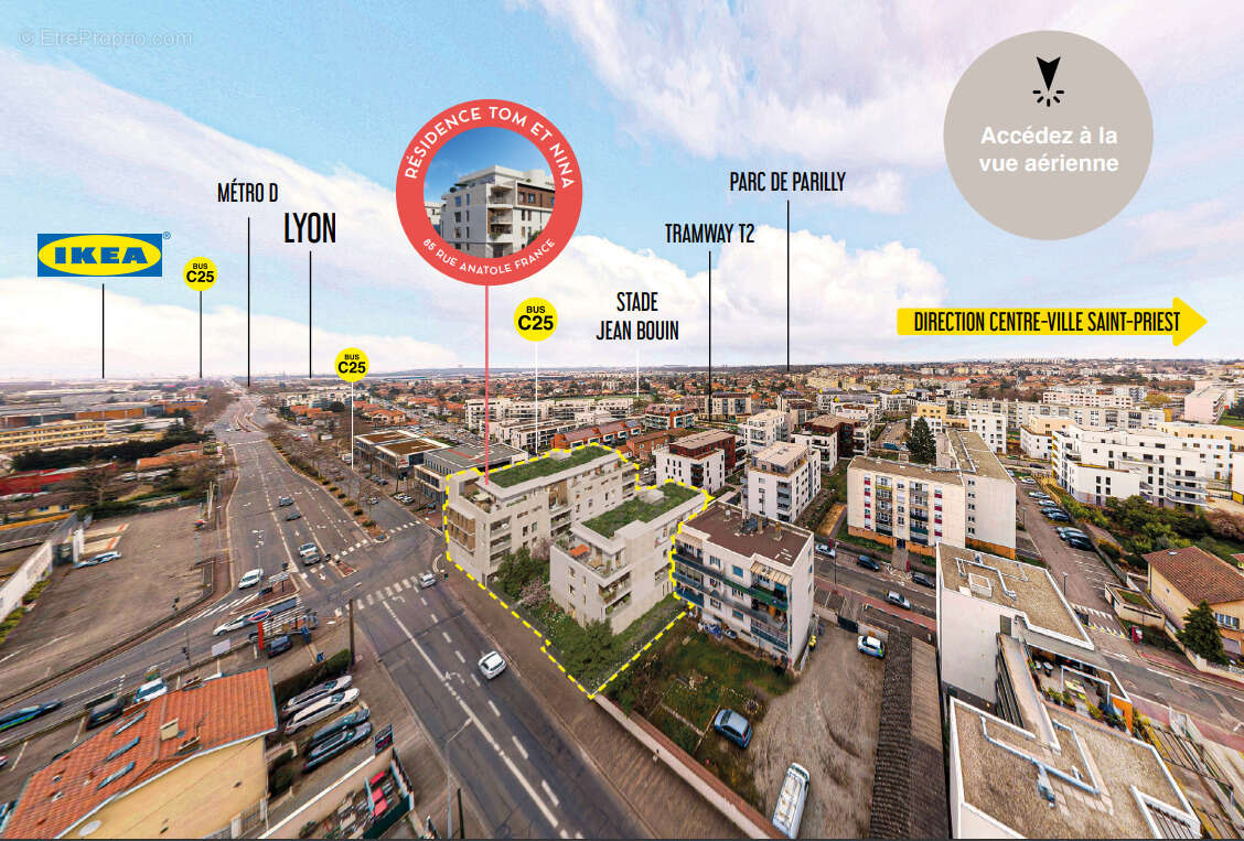 OPPORTUNITÉ À NE PAS LOUPER SUR SAINT PRIEST !!!! 5 appartements  avec terrasse restent encore disponible - photo 2