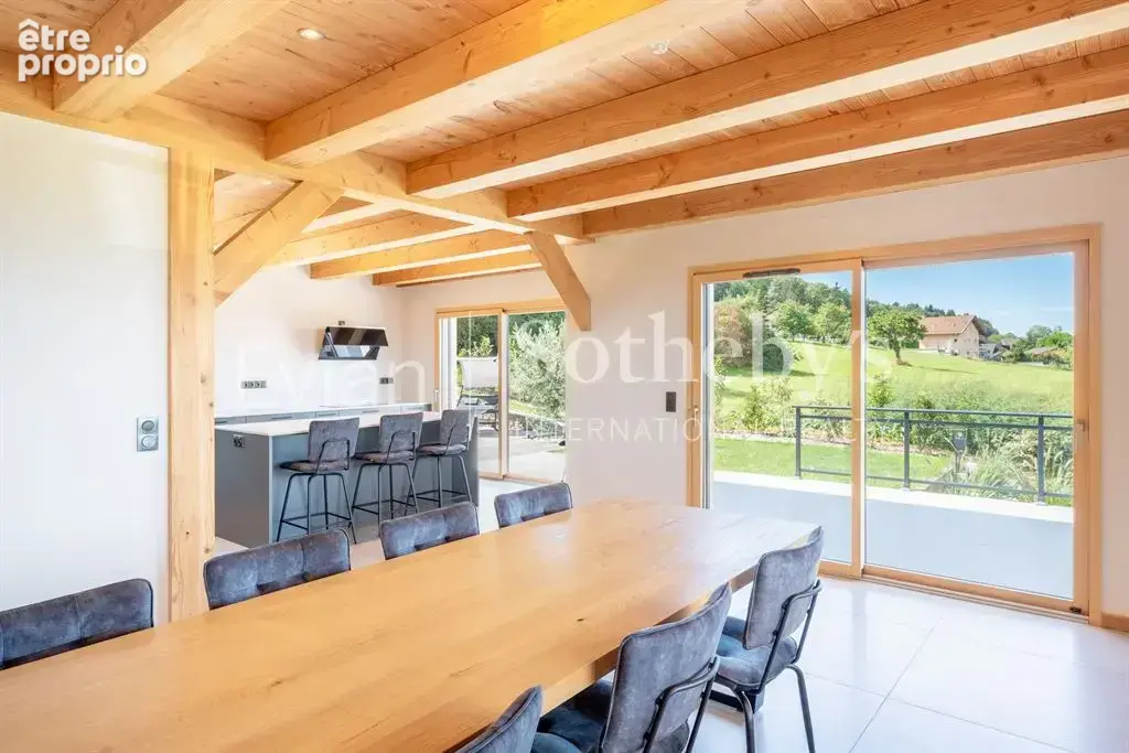 PROCHE VIAN : A PUBLIER Chalet récent avec vue lac - photo 9