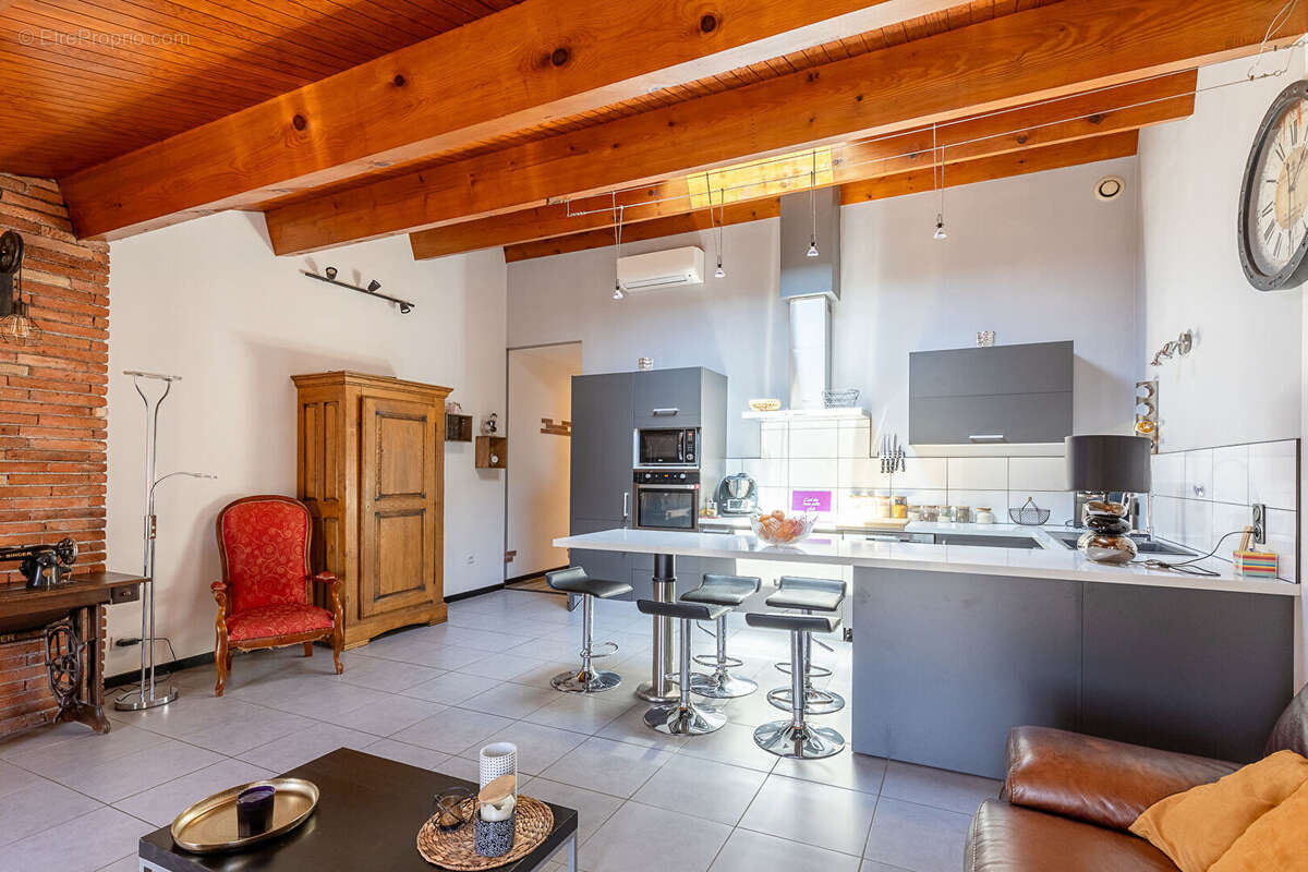 Appartement 75m² à bruguières - photo 12