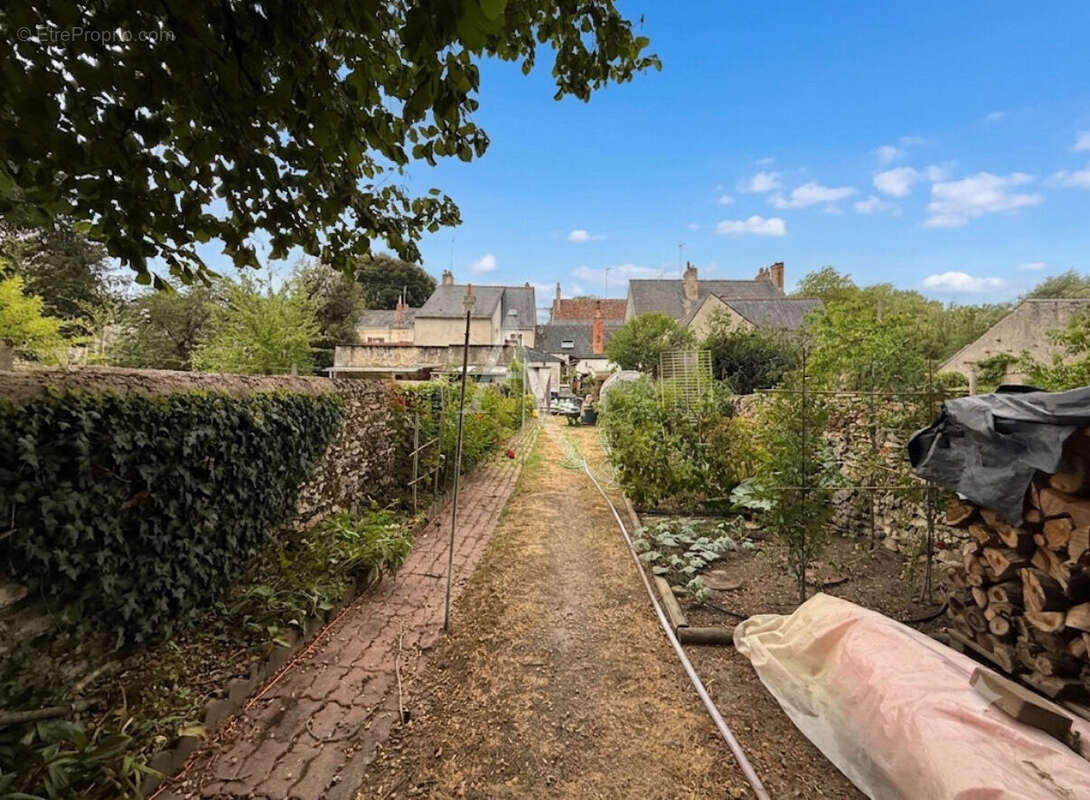 Maison de bourg à vendre à Truyes. - photo 2