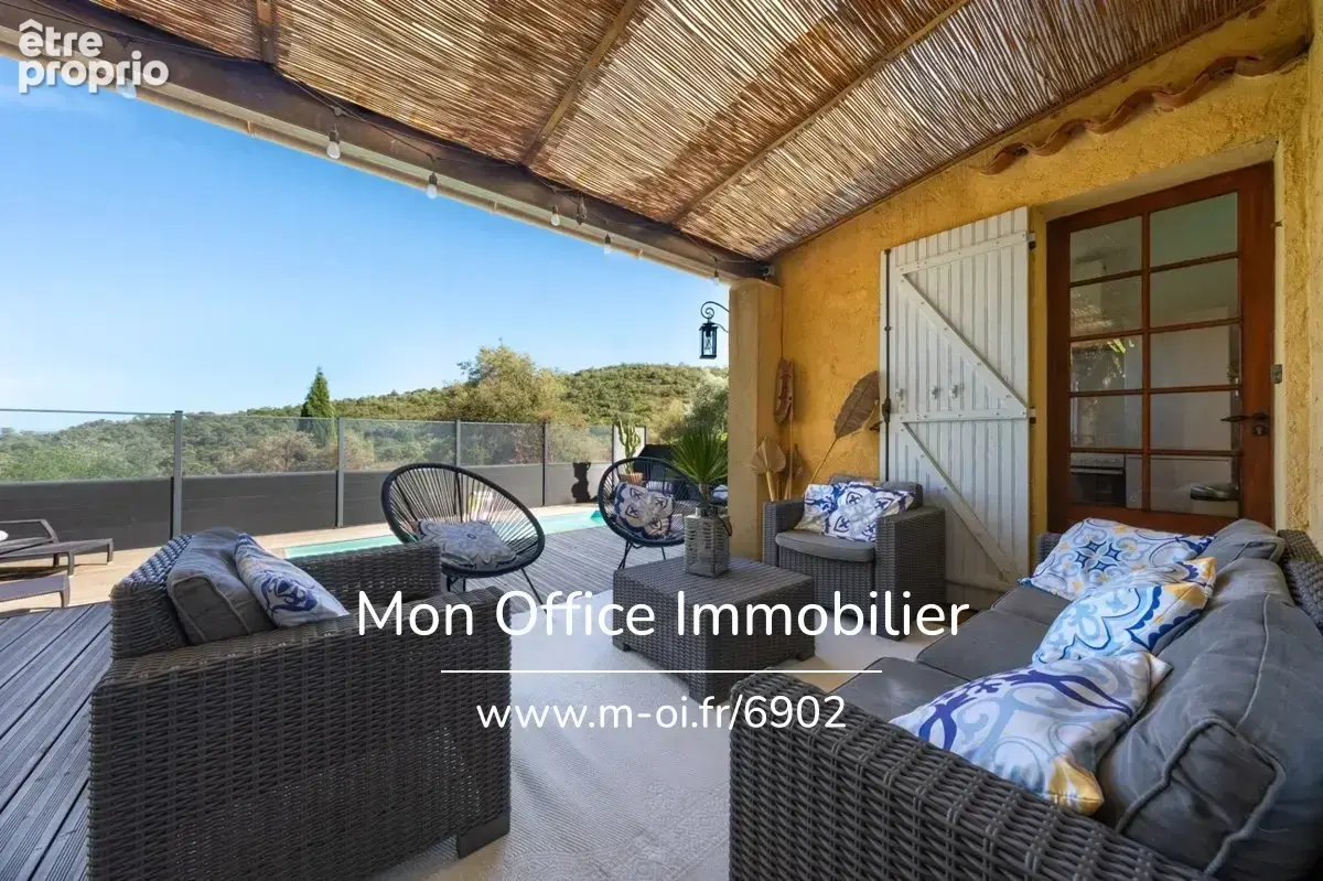 Référence : 6902-JDO - Villa provençale de charme avec piscine, studio indépendant et aperçu mer ! - photo 6