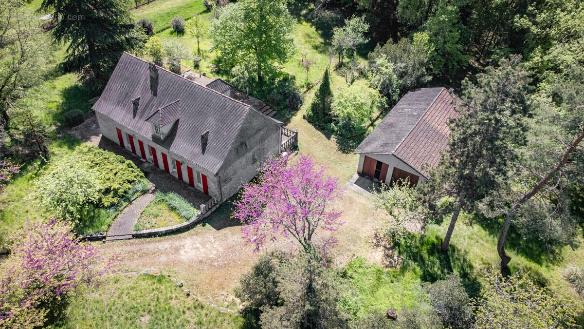 Maison +/- 114 m2, plein pied, 3chambres, garage, atelier, 2.5ha terrain - photo 2