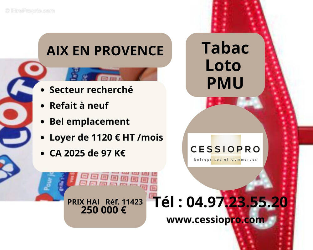 Commerce à AIX-EN-PROVENCE
