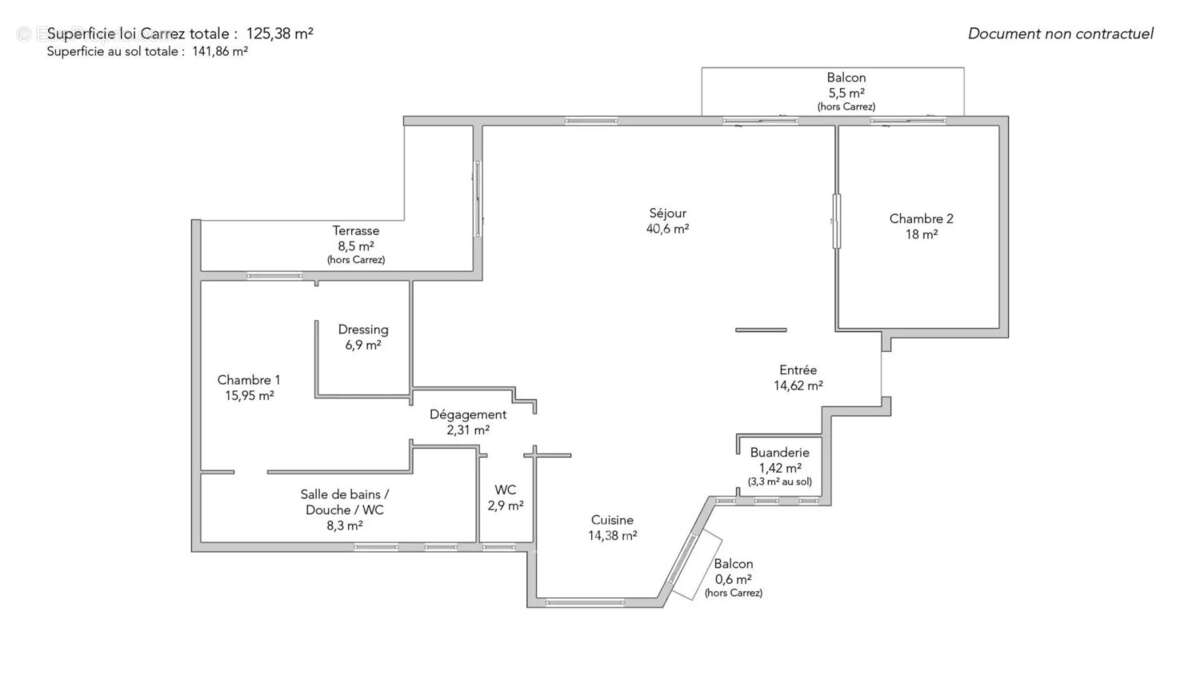 Appartement à PARIS-16E