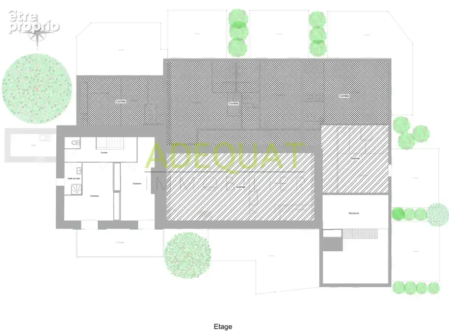 Maison individuelle / 396m2 habitable / 8 chambres / piscine / garage / terrain de 38690m2... - photo 20