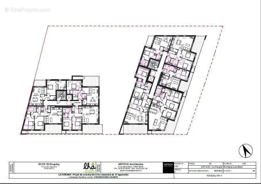 Appartement à MONTIGNY-LES-METZ