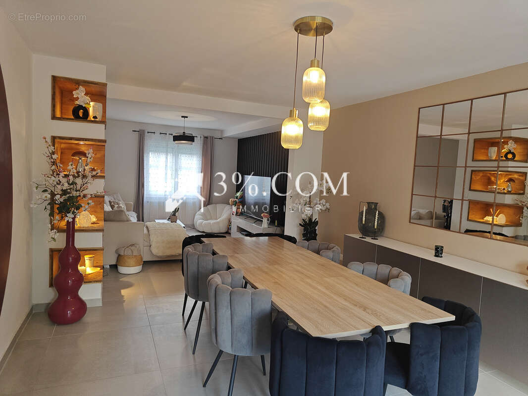 Dombasle maison 130 m2 3 chambres bureau garage et jardin - photo 3