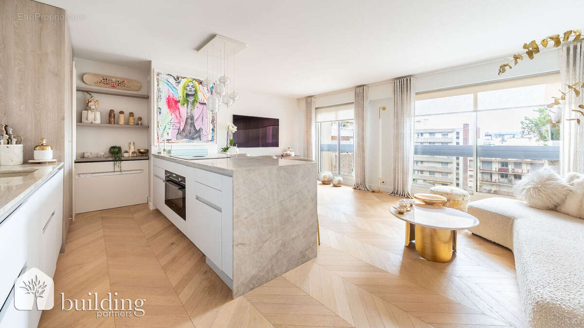 Jean Jaurès Boulogne-Billancourt - Appartement 3 pièces 67 m² - photo 3