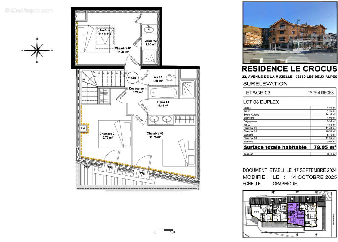 Appartement à MONT-DE-LANS