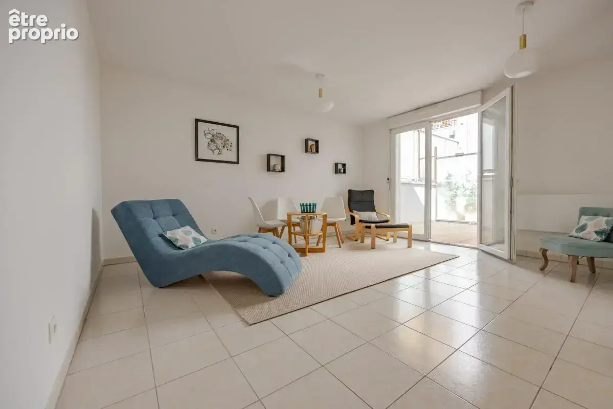T1 de 33 m2 Terrasse/parking - photo 5