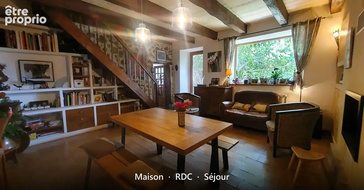 Maison en pierre avec gîte, piscine naturelle et vue - 3 500 m² - photo 5