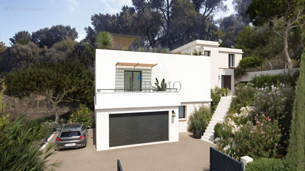 St raphael terrain 808m2 pour un projet villa 216m2 sp - photo 6