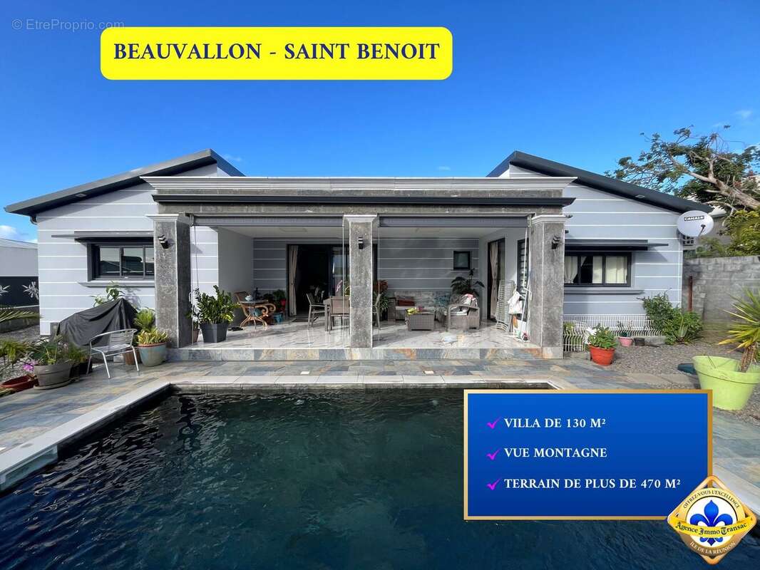 Maison à SAINT-BENOIT