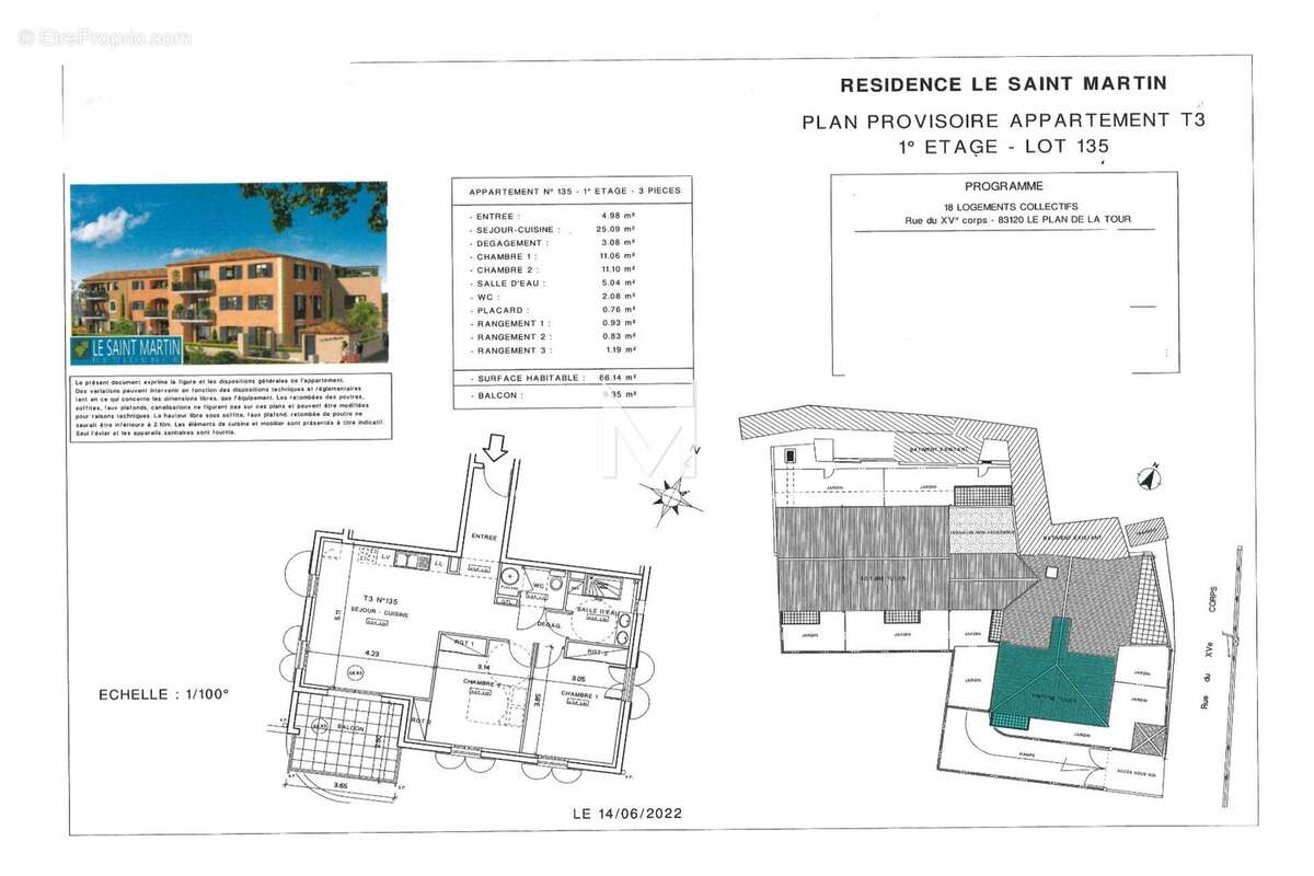 Appartement à PLAN-DE-LA-TOUR