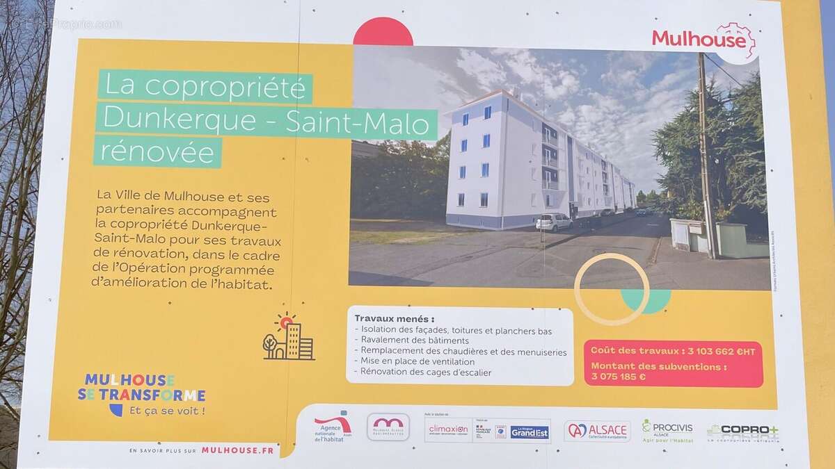 Appartement à MULHOUSE