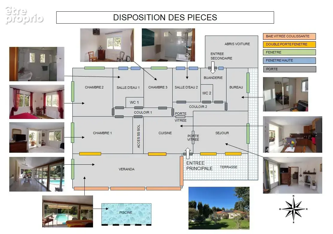 Plain-pied  avec piscine sur plus de 9 000 m2 de terrain - photo 19