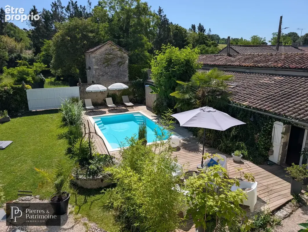 Belle propriété de ville en pierre avec jardin, piscine et potentiel proche CASTELJALOUX - photo 58