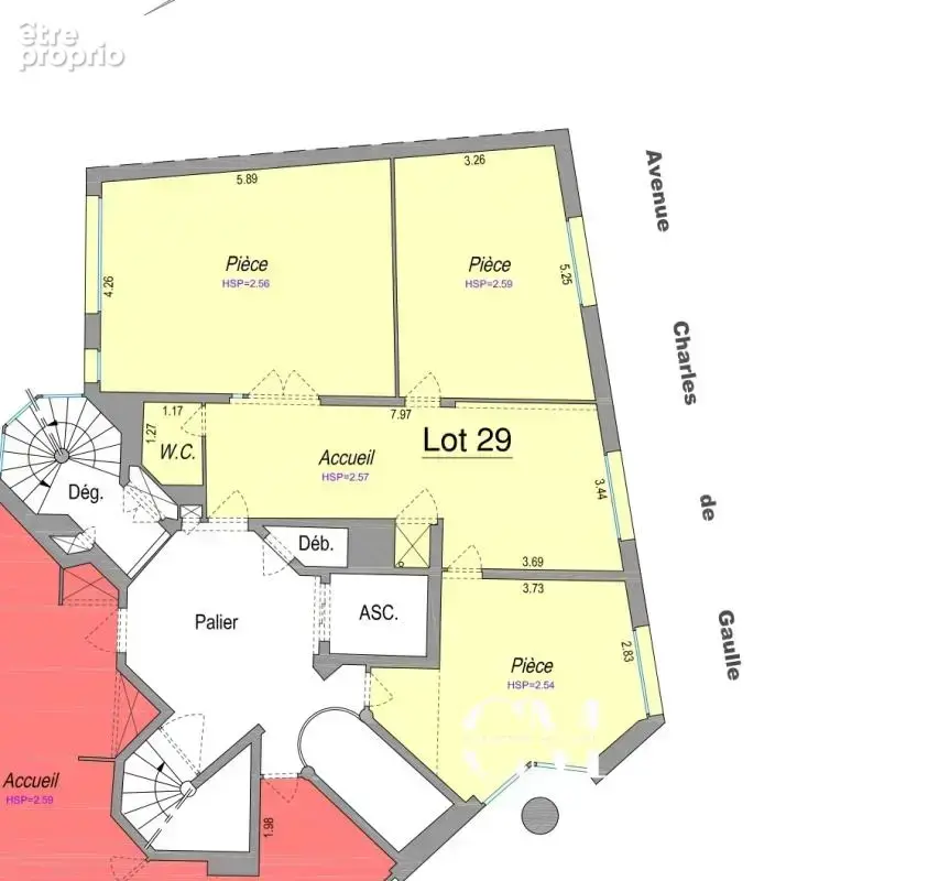 BUREAUX/APPARTEMENT- T3- Bordeaux- Caudéran - parc Bordelais - parking - 90 m2 - photo 8