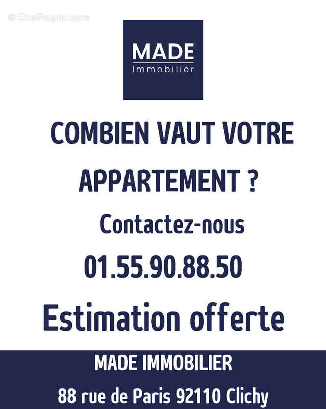 Appartement à CLICHY