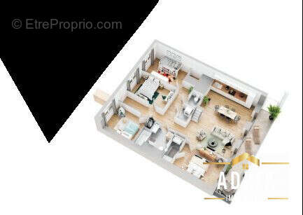 Appartement 30 m² à Bussy-Saint-Georges  - photo 9