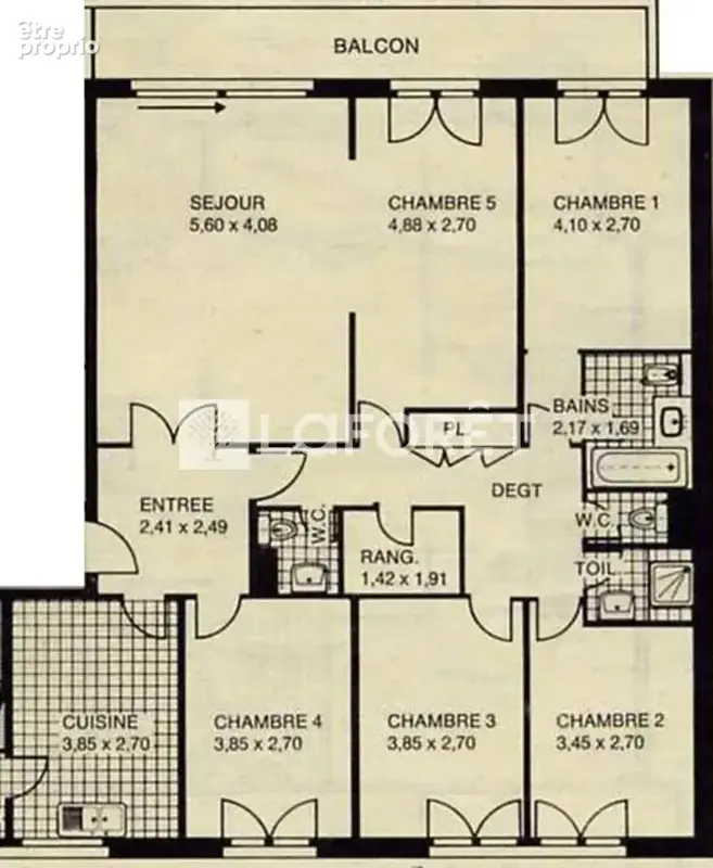 Appartement Versailles 6 pièces 117,85 m2 - photo 7
