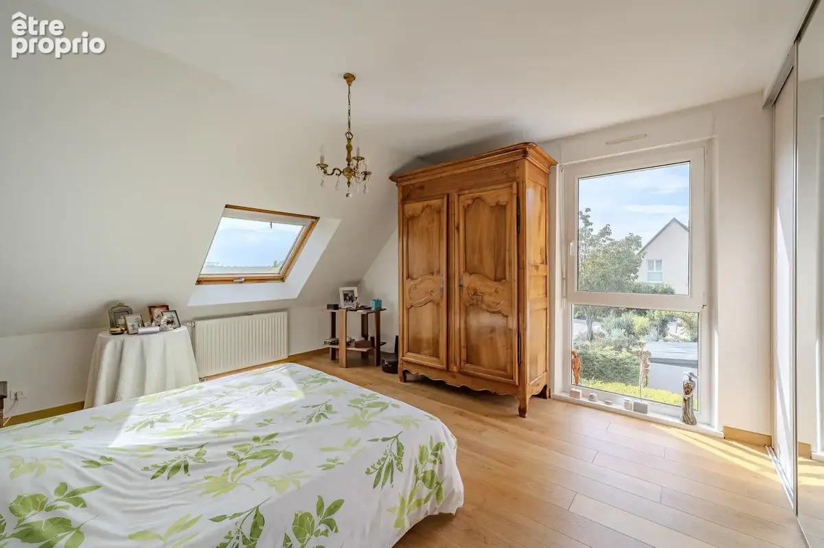 TRUCHTERSHEIM - véritable maison d'architecte sur 12,47 ares sans vis-à-vis et plein champs - photo 14