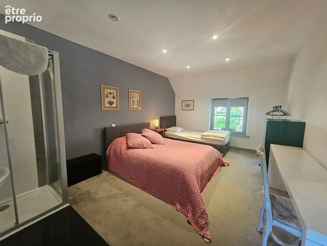 EVRAN : Une Demeure "chic et poétique" au fil du canal, aux accents de maison de famille avec vie de plain pied possible ! - photo 13